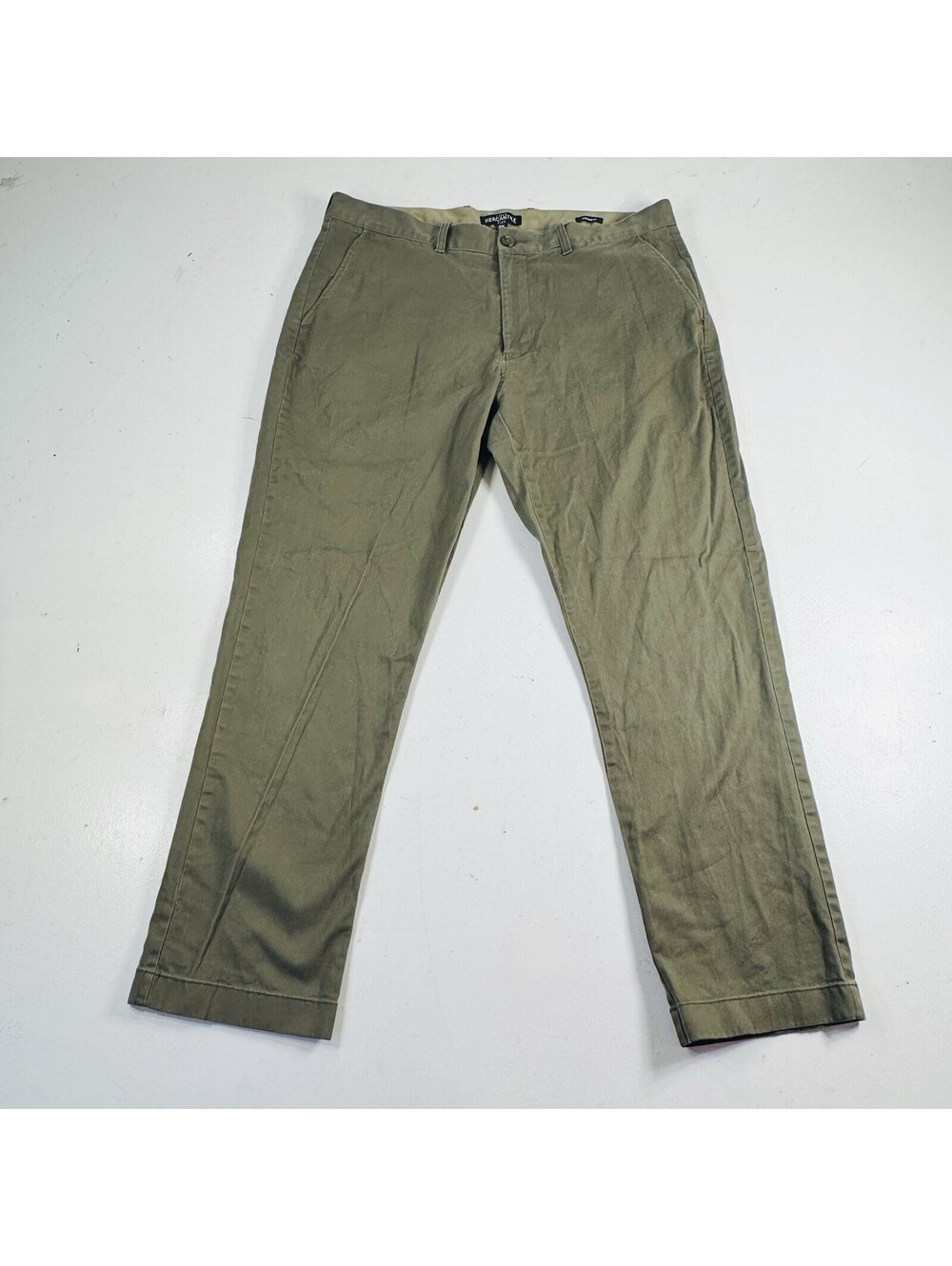 J Crew Mercantile Chino Pants Olive Green Straight Men’s Size 36x30